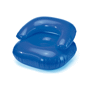 Fauteuil gonflable Bleu en PVC Bleubleu
