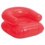 Fauteuil gonflable Rouge en PVC Rougerouge
