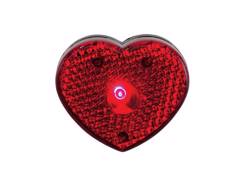 Feu clignotant en forme de coeur