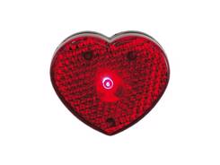 Feu clignotant sous forme de coeur