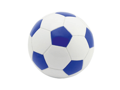 Football Rouge en Simili Cuir/PVC