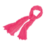 Foulard jaune fluo en viscose/polyester Au choixfuchsia fluo