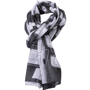 Foulard publicitaire Blancanthracite/blanc