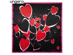 Foulard soie cuore