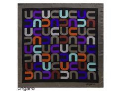 Foulard soie monogramma