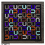 Foulard soie monogramma Au choixmulticolore