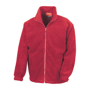 Full zip active fleece jacket veste polaire zippée Au choixRed