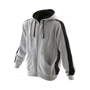 Full zip hoodie sweat-shirt zippé à capuche Au choixHeather Grey / Black
