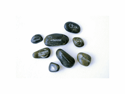 Galet personnalisé - petit format 3/5 cm