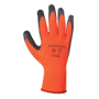 Gant thermique enduit latex Au choixorange/noir