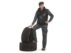 Gilet bodywarmer de travail