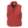 Gilet bodywarmer de travail publicitaire Rougerouge