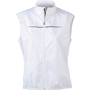 Gilet cycliste femme sans manches Blancblanc