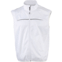 Gilet cycliste homme sans manches Blancblanc