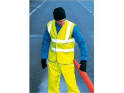 Gilet de sécurité publicitaire