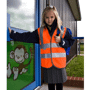 Gilet junior hi-vis Rougerouge