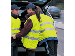 Gilet safety publicitaire