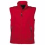 Gilet soft shell homme - fastnet Rougerouge