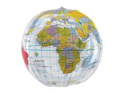 Globe terrestre gonflable
