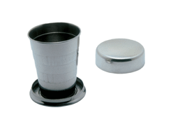 Gobelet de voyage télescopique