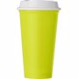 Gobelet en PP avec couvercle. Vertlime