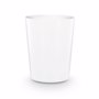 Gobelet plastique reutilisable 12 cl BlancBlanc opaq.