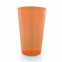 Gobelet plastique reutilisable 60 cl OrangeOrange  translucide