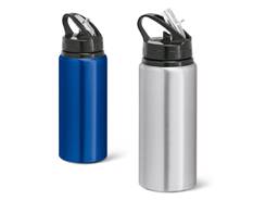 Gourde aluminium avec paille 670 ml