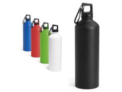 Gourde aluminium 800 ml mousqueton