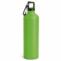Gourde aluminium 800 ml mousqueton VertVert clair