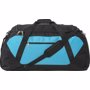 Grand sac de sport en polyester 600D Bleunoir/bleu clair