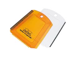 Grattoir pare brise translucide