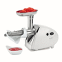 Hachoir à viande et broyeur à tomates Domoclip Au choixargenté/blanc
