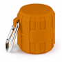 Haut parleur bluetooth avec revêtement en silicone Orangeorange
