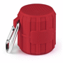 Haut parleur bluetooth avec revêtement en silicone Rougerouge