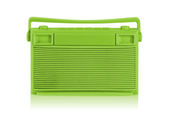 Haut-parleur en silicone filaire fonctionne avec p