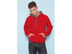 Heavy blend adult contrasted hooded sweatshirt swe
