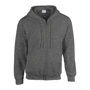 Heavy blend full zip hooded sweat-shirt zippé capu Au choixDark Heather