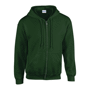 Heavy blend full zip hooded sweat-shirt zippé capu Au choixForest Green