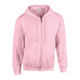 Heavy blend full zip hooded sweat-shirt zippé capu Au choixLight Pink