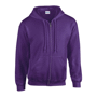Heavy blend full zip hooded sweat-shirt zippé capu Au choixPurple