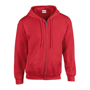 Heavy blend full zip hooded sweat-shirt zippé capu Au choixRed