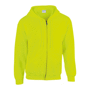 Heavy blend full zip hooded sweat-shirt zippé capu Au choixSafety Yellow