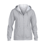Heavy blend ladies' full zip hooded sweat-shirt zi Au choixSport grey