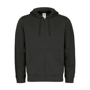 Hooded full zip men sweat-shirt zippé capuche Au choixBlack