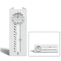 Horloge avec calendrier lolliclock calendar white Blancblanc