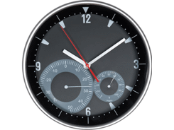 Horloge avec thermomètre et hygromètre