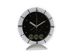 Horloge de bureau analogique publicitaire