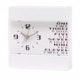 Horloge de bureau publicitaire design Blancblanc