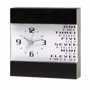 Horloge de bureau publicitaire design Noirnoir